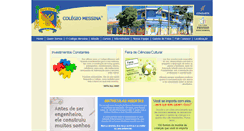 Desktop Screenshot of colegiomessina.com.br
